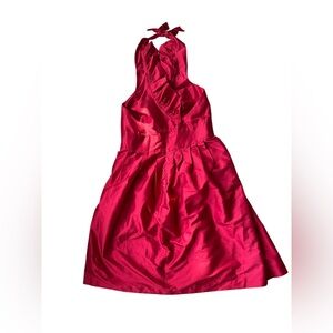 Lulakate Red Halter Dress